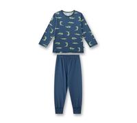 Sanetta 233795 Set di Pigiama, Blu, 116 Bambini e Ragazzi