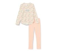 Sanetta 245626, Pigiama Lungo Bambina, Peach Melba,