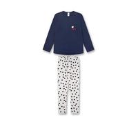 Sanetta 245858 Set di Pigiama, Blu, 152 Bambine e Ragazze