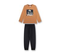 Sanetta 245943 Set di Pigiama, Marrone, 164 Bambini e Ragazzi