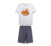 Sanetta 246053 Set di Pigiama, Bianco, 164 Bambini e Ragazzi