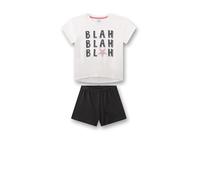 SANETTA Pigiama da ragazza 2 pezzi T-shirt e shorts crema | 164