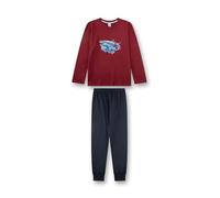 Sanetta 246139 Set di Pigiama, Colore: Rosso, 164 Bambini e Ragazzi