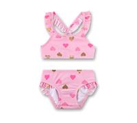Sanetta 430583 Parte Superiore del Bikini, Colore: Rosa, 128 Bambine e Ragazze