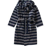 Sanetta Accappatoio blu scuro / grigio scuro Bambini Sanetta 128