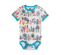 Sanetta Baby 321378- Body a maniche corte, bambino, Multicolore (Mehrfarbig (10)), 56