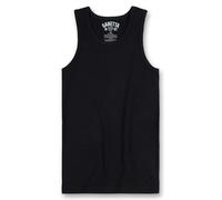 Sanetta Bambino Unterhemd Schwarz Canottiera, Super Black, 188