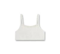 Sanetta Bustier Bianco | Bustino Comodo e Piacevole per Ragazze in Un Mix di Cotone. Biancheria Intima per Ragazze, Bianco, 176