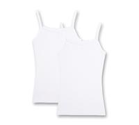 Sanetta 344838 T-Shirt, Bianco (White 10), 16 Anni (Pacco da 2) Bambina