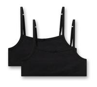 Sanetta - Kid's Doppelpack Bustier 349462 - Intimo 176 nero