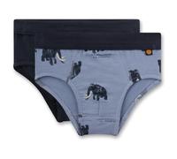 Sanetta - Kid's DP Brief 337074 +337075 - Mutande 80 grigio/blu