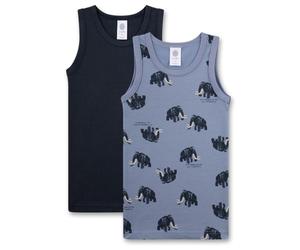 Sanetta - Kid's DP Shirt 337071+337072 - Top 92 grigio