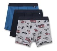 Sanetta - Kid's Set Shorts 337306 3-Pack - Mutande 140 grigio/blu