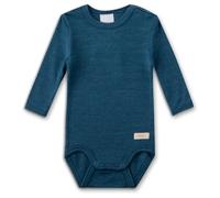 Sanetta - Kid's Wool Body L/S - Intimo lana merinos 56/62 blu
