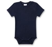 Sanetta - Kid's Wool Body S/S - Intimo lana merinos 80/86 blu