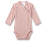 Sanetta - Kid's Wrapover Body 1/1 Wool - Intimo lana merinos 68/74 fuchsia