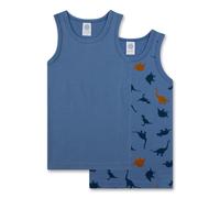 Sanetta Maglietta intima navy / blu colomba / caramello Bambini Sanetta 140