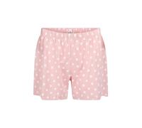 Sanetta Pantaloncini da pigiama rosa / bianco Donna Sanetta M