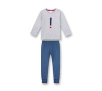 Sanetta Pigiama blu colomba / grigio sfumato / rosso Bambini Sanetta 104xTaglie normali