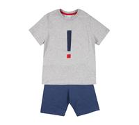 Sanetta Pigiama blu / grigio sfumato / rosso Bambini Sanetta 98