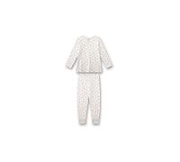 Sanetta 233750 Set di Pigiama, Beige, 128 Bambine e Ragazze