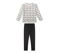 Sanetta Pigiama grafite / nero / bianco perla Bambini - Bimba - Ragazza (taglie 140-176) - Abbigliamento - Intimo - Pigiami Sanetta 140