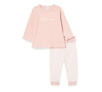 Sanetta Pigiama Lungo da Bambina, Colore: Rosa Argento e Rosa. 12 Mesi