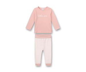 Sanetta Pigiama Lungo da Bambina, Colore: Rosa Argento e Rosa. 98 cm