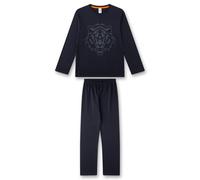 Sanetta Pigiama 'Tiger' blu scuro / grigio Bambini Sanetta 164