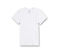 Sanetta T-Shirt 1/2 Canottiera, Bianco (White 10.0), 4 Anni Bambina
