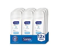 Sanex - Deodorante stick unisex, Dermo Protector, 12 pezzi, 65 ml