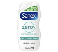 SANEX - Gel doccia idratante Zero% - Tutti i tipi di pelle - Biodegradabile e vegano - 475 ml