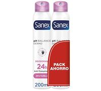 Sanex Invisible, Deodorante per Donna, Pacco da 2