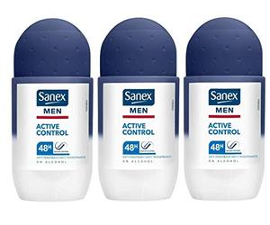 Sanex Men Active Control Roll On deodorante anti-traspirante da 50 ml