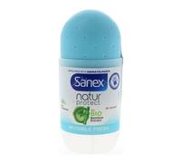 Sanex Natur Protect - Deodorante roll-on in bambù Invisible Fresh - 50 ml