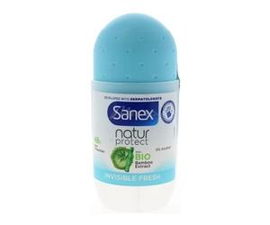 Sanex Natur Protect - Deodorante roll-on in bambù Invisible Fresh - 50 ml