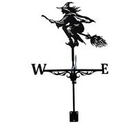 Sanfiyya Vane meteorologica delle Streghe, indicatore di direzione del in Ferro Vintage, Decorazioni per Il Giardino del Tetto Resistente alle intemperie per Fattoria, fienile, Patio