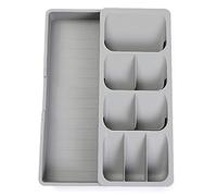 Sanfly Argomenante Argenteria Separatori Espandibili Spartiti Espandibile Vassoio di Stoccaggio per Cassetto Cucina Holding Flatware Spoons Forks
