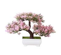 Sanfly Bonsai Artificiale Albero, Simulazione Albero di Pino Display per Scrivania in Falsa Albero Ornamenti per Ufficio per Ufficio Fai Te Decorativo