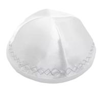 Sanfly Copricapo Ebraico Kippah in Raso Elegante Berretto con Calotta Zucchetto Giudaica per Uomo Cappello Yamaka Cappelli Ebrei per Ragazzi E Bambini