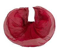 Sanfly Gonna Lunga in Garza a Strati 720 Gradi Gonna Lunga in Raso Elegante per Danza del Ventre Flamenca Costume Spagnolo