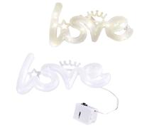 Sanfly Neon Light Button a Batteria a Batteria Luce LED LED Art Decorative per Decorazione Camera Leaggio