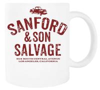 Sanford & Son Tazza Bianca In Ceramica White Mug Ceraminc Drinking Cup