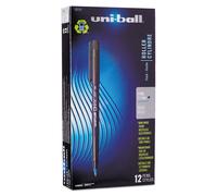 Sanford Uniball Onyx Tintenroller, 0,7 mm, feine blaue Tinte, Dutzend (60145)