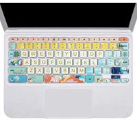 SANFORIN Keyboard Skin for Acer Chromebook Spin 11 311 CP311 511 512/Chromebook Premium R11 CB5-132T CB3-131/Chromebook R 13 CB5-312T/Chromebook 14 CP5-471/Chromebook 15 CB3-532 C910, Little Flower