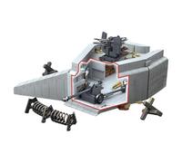 SANFUNET Kit di costruzione di carri armati militari, kit di carri armati militari per adulti, modello di un carro armato pesante da battaglia della seconda guerra mondiale - Fortezza Atlantica-1:35