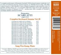 Sang Woo Kang Domenico Scarlatti: Complete Keyboard Sonatas, Vol. 28 (CD) Album