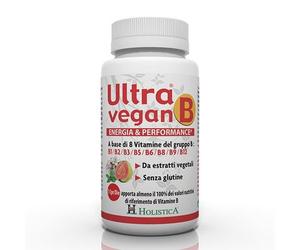 Sangalli Laboratorio Erboristico Integratore Ultra Vegan B, vitamine gruppo B, 30 compresse