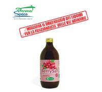 SANGALLI Puro Succo BERRYSAN di Cranberry Mirtillo Rosso BIO per Drenaggio 500mL