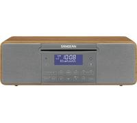 Sangean A500294 Radio DDR-47 BT, Colore: Noce